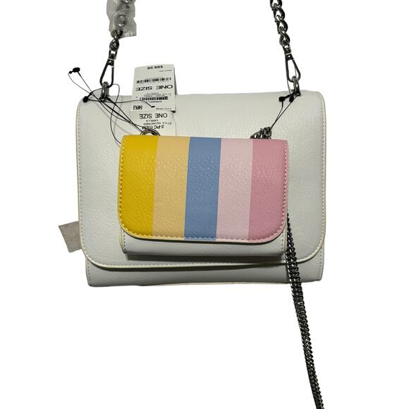 Inc International Concepts Inc Sibbell 2-1 Crossbody Bag With Pouch Vanilla - Picture 3 of 7